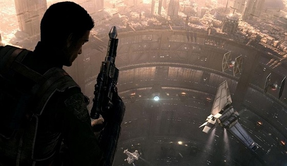 Ilustraní obrázek z projektu Star Wars 1313, který vznikal ve spolenosti LucasArts. Její innost vak nový majitel ukonil.