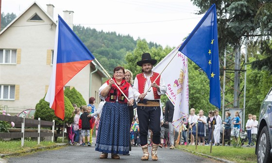 Mezinárodní komise soute Evropská cena obnovy venkova pijela hodnotit obec...