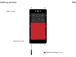 Vize uivatelsky pln pizpsobitelného modulárního smartphonu Thor