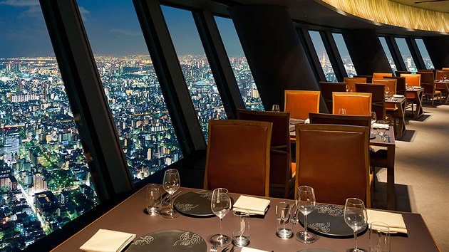 Sky Restaurant 634 (Tokio, Japonsko) 