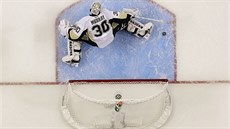 Kanadský brankář Matt Murray pomohl hokejistům Pittsburghu k zisku Stanley Cupu. Kanadský brankář Matt Murray pomohl hokejistům Pittsburghu k zisku Stanley Cupu.