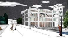 Studenti Fakulty architektury VUT zpracovali návrhy na rekonstrukci budovy... Studenti Fakulty architektury VUT zpracovali návrhy na rekonstrukci budovy...