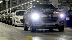 V automobilce Hyundai v Nošovicích na Frýdecko-Místecku sjel 10. června z pásů... V automobilce Hyundai v Nošovicích na Frýdecko-Místecku sjel 10. června z pásů...