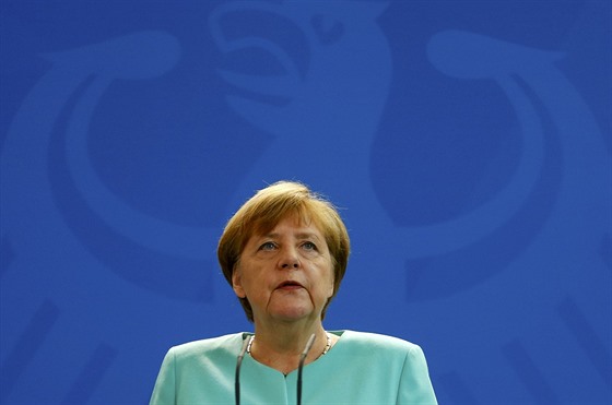 Nmecká kancléka Angela Merkelová komentuje výsledek britského referenda (24....