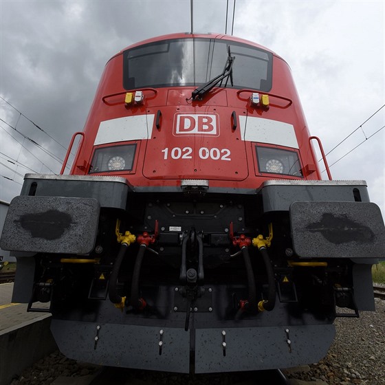Lokomotiva Emil Zátopek od koda Transportation pro Deutsche Bahn