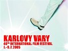 Plakt k 40. ronku karlovarskho filmovho festivalu