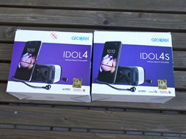 Alcately Idol 4 a 4s mají poádnou krabici z jasného dvodu: balení toti...