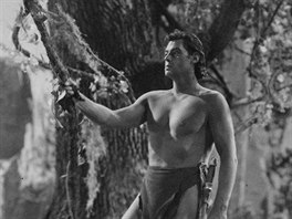 Johnny Weissmuller ve filmu Tarzan, syn divoiny (1932)