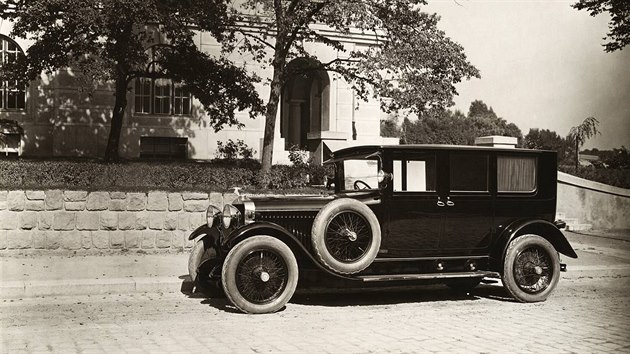 koda-Hispano-Suiza pro pedsedu vldy Antonna vehlu byla karosovan u Broka.