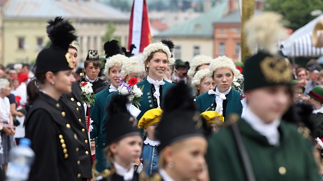 V jihlavskm havskm prvodu se letos poprv seli ei s Nmci.