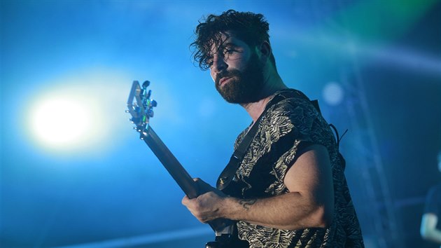 Yannis Philippakis, Foals (Metronome festival, Praha, 26. ervna 2016)