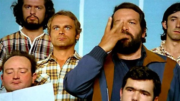 Bud Spencer a Terence Hill ve filmu Jestli se rozzlobme, budeme zl (1974)