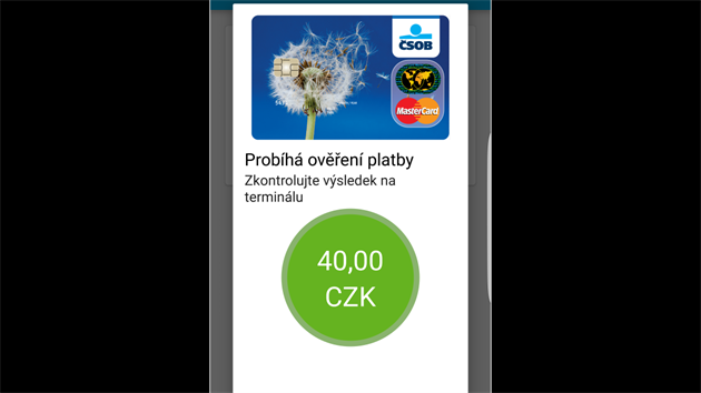 Aplikace SOB NaNkupy umouje platit mobilnm telefonem stejn jako bezkontaktn kartou.