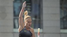 Jiřina Ptáčníková vyhrála skokanský mítink Pražská tyčka. Jiřina Ptáčníková vyhrála skokanský mítink Pražská tyčka.