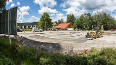 Olympijský park Rio Lipno ped zahájením stavby.