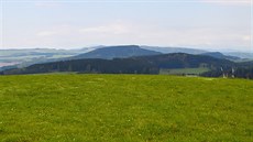 Výhled z hebenu Polických stn