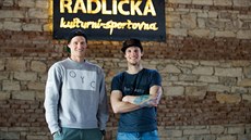 Jakub Zajíc a Lukáš Žďárský, zakladatelé Radlické kulturní sportovny Jakub Zajíc a Lukáš Žďárský, zakladatelé Radlické kulturní sportovny