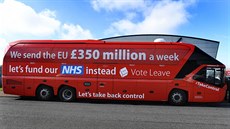 Slogan kampan za oputní EU, který sliboval 350 milion liber týdn pro...