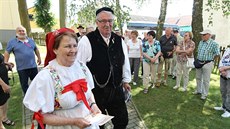 Odhalení pietního místa připomínajícího osudy stovek po válce odsunutých Němců,... Odhalení pietního místa připomínajícího osudy stovek po válce odsunutých Němců,...