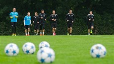 Momentka z tréninku fotbalistů Hradce Králové Momentka z tréninku fotbalistů Hradce Králové