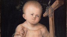 Lucas Cranach starší, Žehnající Jezulátko, cca. 1520 Lucas Cranach starší, Žehnající Jezulátko, cca. 1520