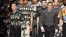 Rafferty Law a Presley Gerber na pehlídce Dolce&Gabbana (Miláno, 18. ervna...