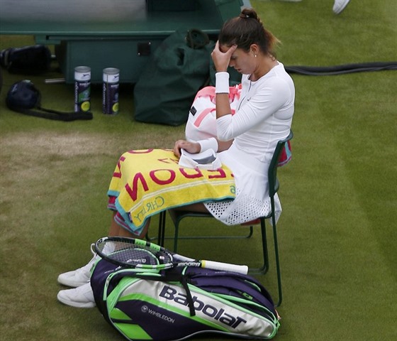 panlská tenistka Garbin Muguruzaová prohrála ve 2. kole Wimbledonu.