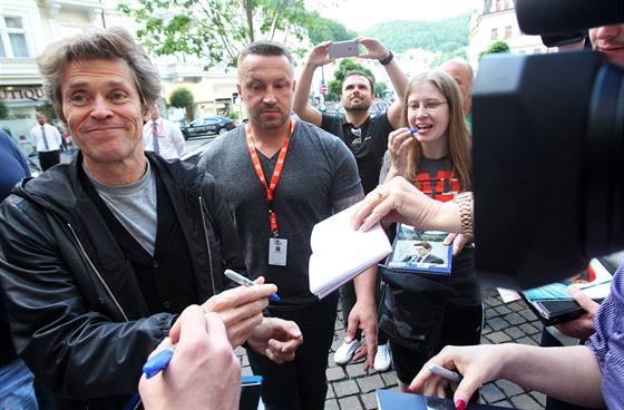 Dritel dvou oscarových nominací, filmový a divadelní herec Willem Dafoe...