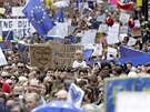 Protestní pochod odprc vystoupení Velké Británie z EU (2. ervence 2016)