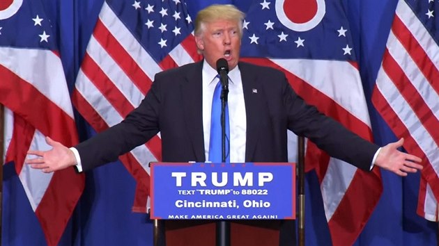Prezidentský kandidát Donald Trump Prezidentský kandidát Donald Trump