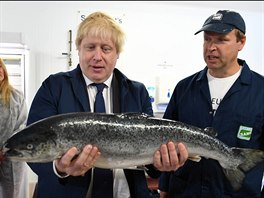 Znm fotografie z Lowestoftu - Boris Johnson se bhem kampan za brexit chyst...