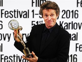 Willem Dafoe zskal na festivalu Kilov glbus. (1. 7. 2016)