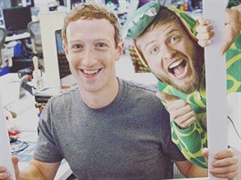 Mark Zuckerberg a Lorenz Valentino alias Dino