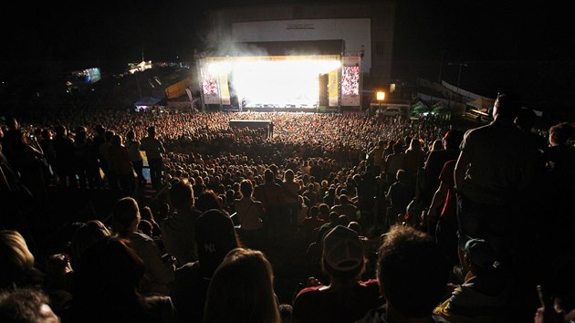 Kabti zaplnili letn kino v Jihlav. (8. ervence 2016)