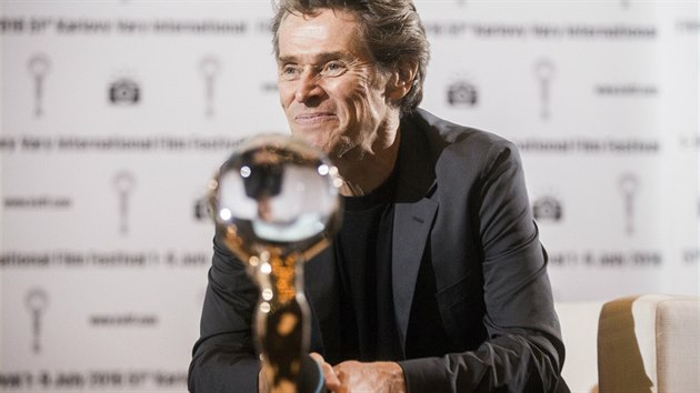 Willem Dafoe byl hostem festivalovho naten poadu Marka Ebena Na plovrn (2. ervence 2016).