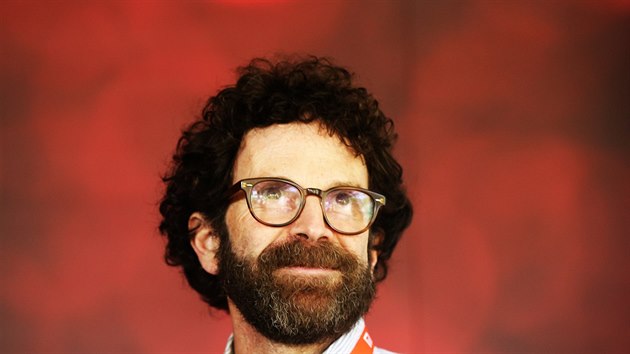 Americk oscarov scenrista Charlie Kaufman se v rmci takzvanch KVIFF Talks setkal s divky (4. ervence 2016).