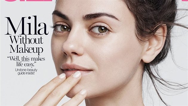 Mila Kunisov v srpnovm vydn magaznu Glamour (2016)