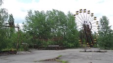 Ruské kolo jako z hororu. Tuhle fotku musí mít kadý návtvník ernobylu.