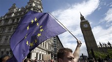 Protestní pochod odprc vystoupení Velké Británie z EU (2. ervence 2016)