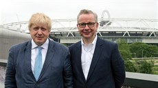 Michael Gove a Boris Johnson byli a do britského referenda nerozluní...