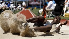 Marquis Dendy na americké olympijské kvalifikaci v Eugene. Marquis Dendy na americké olympijské kvalifikaci v Eugene.