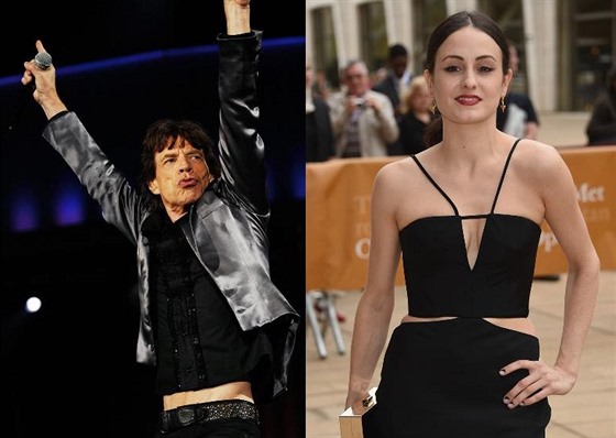 Mick Jagger a Melanie Hamricková