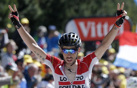 Vtz dvanct etapy Tour de France - Thomas de Gendt.