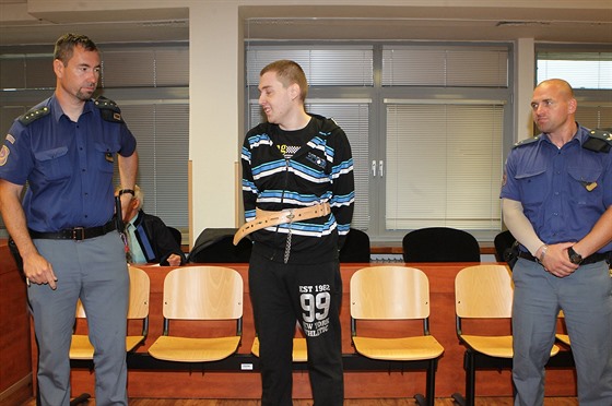 Pavel Kapic v soudní síni.