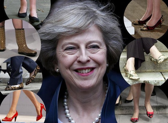 Theresa Mayová miluje boty.
