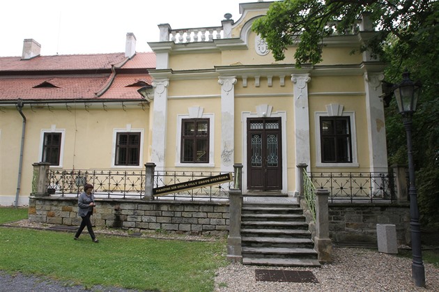 Pamtní sí Emila Filly na peruckém zámku bude ji brzy doasn uzavena. (foto...