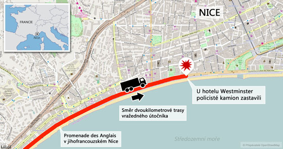 Teroristický útok v jihofrancouzském Nice Teroristický útok v jihofrancouzském Nice