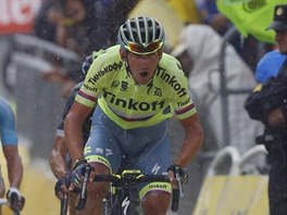 Roman Kreuziger dojd do cle devt etapy Tour de France po boku Alejandra...