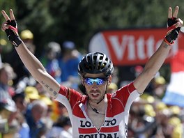 Vtz dvanct etapy Tour de France - Thomas de Gendt.