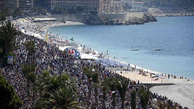 Pieta na Anglické promenád v Nice (18. ervence 2016)